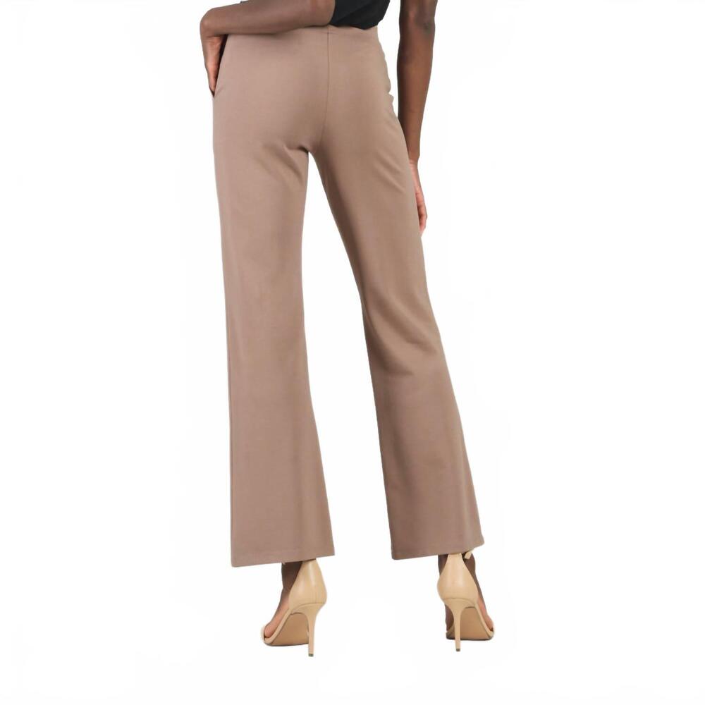 NEW CLARA SUN WOO loose leg pocket pant in taupe - Picture 3 of 4